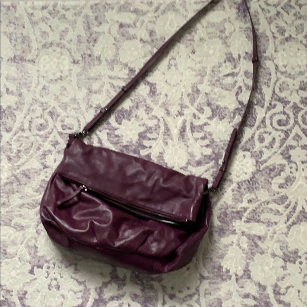 Trouve plum cross body bag